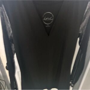 NWOT INC sheer sleeve blouse.